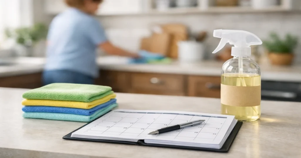 Best Order to Clean House